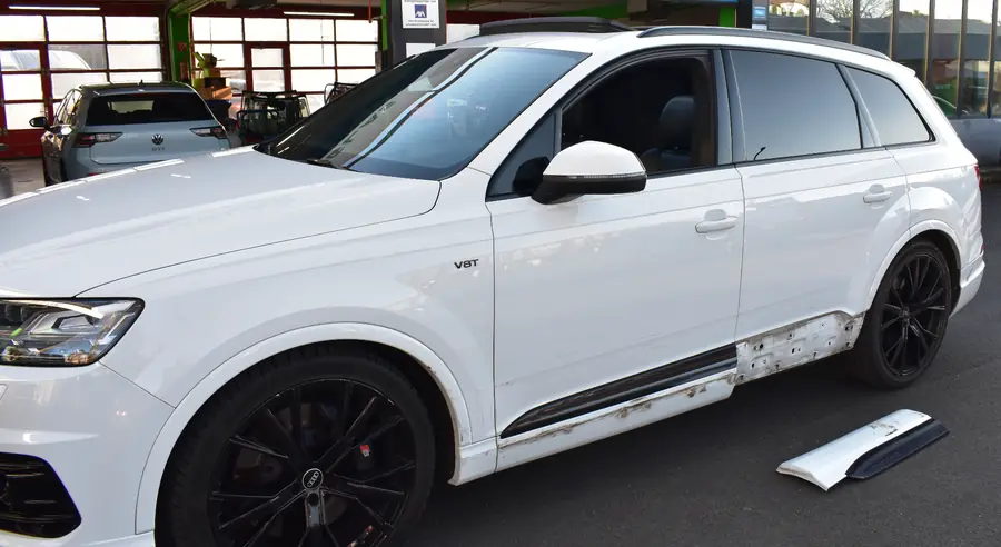 Audi SQ7 Seitenschaden